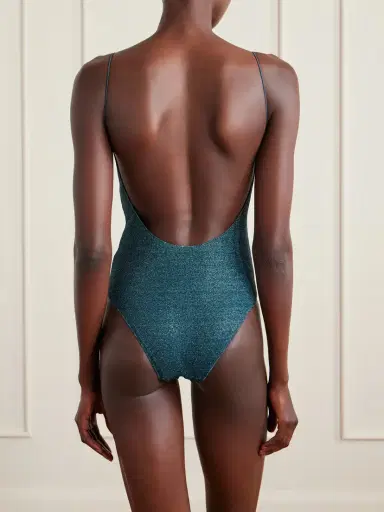 Oséree Lumière Metallic Swimsuit | Thumbnail 3 Oséree Lumière Metallic Swimsuit | Thumbnail 3