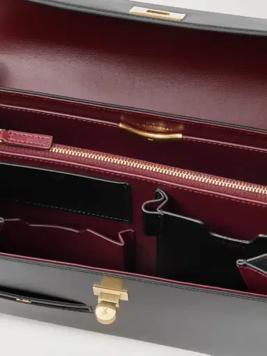 Anya Hindmarch Mortimer Leather Shoulder Bag | Thumbnail 5 Anya Hindmarch Mortimer Leather Shoulder Bag | Thumbnail 5