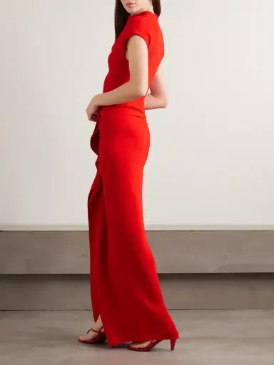 Tove Beth Ruffled Jersey Maxi Dress | Thumbnail 3 Tove Beth Ruffled Jersey Maxi Dress | Thumbnail 3