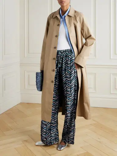 Matteau Long Macintosh Gabardine Coat | Thumbnail 2 Matteau Long Macintosh Gabardine Coat | Thumbnail 2