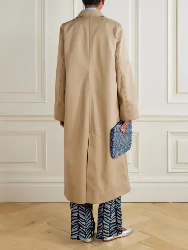Matteau Long Macintosh Gabardine Coat | Thumbnail 4 Matteau Long Macintosh Gabardine Coat | Thumbnail 4