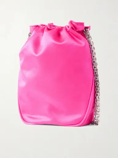Roger Vivier Pilgrim Nano Crystal-embellished Satin Shoulder Bag | Thumbnail 3 Roger Vivier Pilgrim Nano Crystal-embellished Satin Shoulder Bag | Thumbnail 3