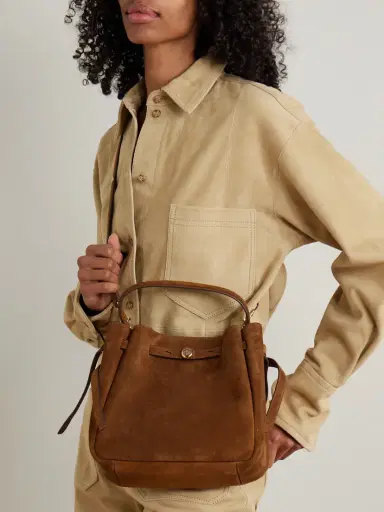 Tory Burch Romy Suede Bucket Bag | Thumbnail 2 Tory Burch Romy Suede Bucket Bag | Thumbnail 2
