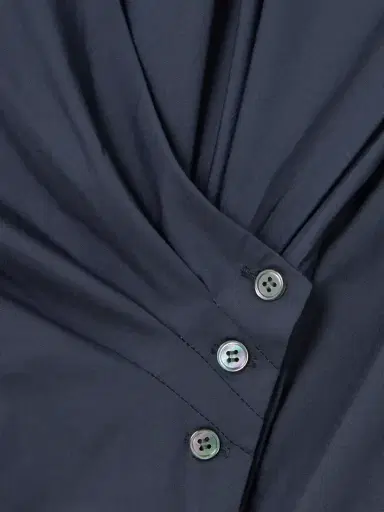 TWP All Wrapped Up Cropped Cotton-blend Poplin Wrap Shirt | Thumbnail 4 TWP All Wrapped Up Cropped Cotton-blend Poplin Wrap Shirt | Thumbnail 4