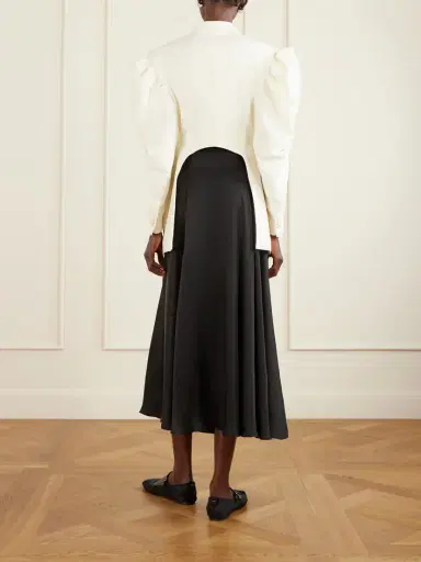 Simone Rocha Open-back Woven Blazer | Thumbnail 3 Simone Rocha Open-back Woven Blazer | Thumbnail 3