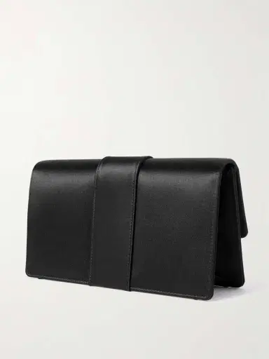Manolo Blahnik Maycapjou Crystal-embellished Satin Clutch | Thumbnail 3 Manolo Blahnik Maycapjou Crystal-embellished Satin Clutch | Thumbnail 3