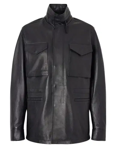 Gabriela Hearst Darwin Leather Jacket | Thumbnail 1 Gabriela Hearst Darwin Leather Jacket | Thumbnail 1