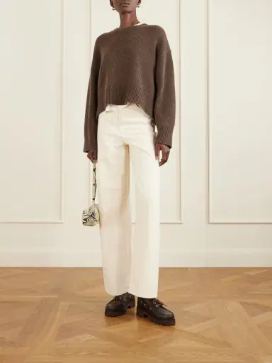 Gianvito Rossi Leather Boat Shoes | Thumbnail 4 Gianvito Rossi Leather Boat Shoes | Thumbnail 4