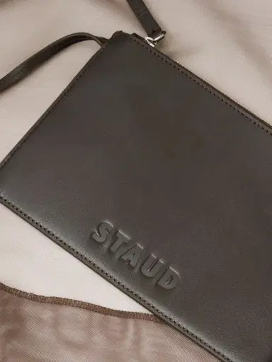 Staud Christos Leather-trimmed Mesh Tote | Thumbnail 4 Staud Christos Leather-trimmed Mesh Tote | Thumbnail 4