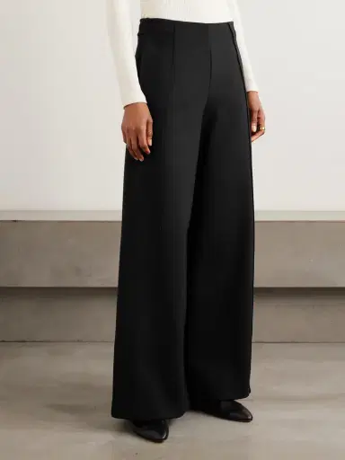 Max Mara Nigella Stretch-jersey Wide-leg Pants | Thumbnail 3 Max Mara Nigella Stretch-jersey Wide-leg Pants | Thumbnail 3