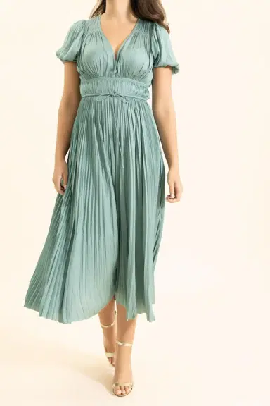 Ulla Johnson Audra Puff Sleeve Dress | Thumbnail 2 Ulla Johnson Audra Puff Sleeve Dress | Thumbnail 2