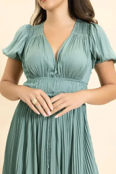 Ulla Johnson Audra Puff Sleeve Dress | Thumbnail 3 Ulla Johnson Audra Puff Sleeve Dress | Thumbnail 3
