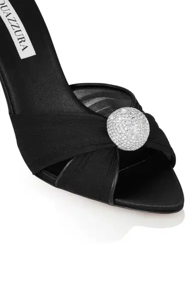 Aquazzura Mystery Mule 85 - Black | Thumbnail 3 Aquazzura Mystery Mule 85 - Black | Thumbnail 3