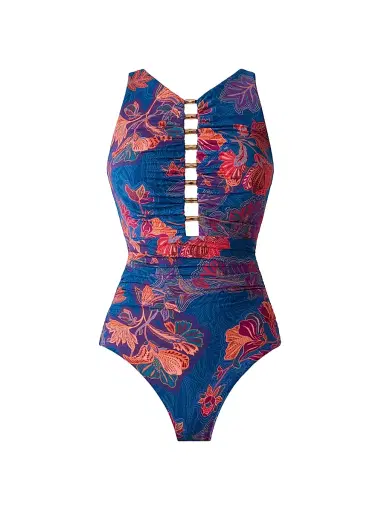Miraclesuit Swim Women's Decoupage Swizzle Floral Swimsuit - Size 16 | Thumbnail 1 Miraclesuit Swim Women's Decoupage Swizzle Floral Swimsuit - Size 16 | Thumbnail 1