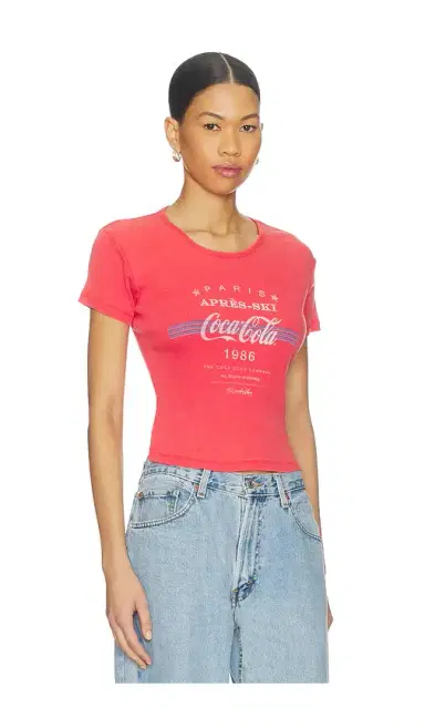 The Laundry Room Apres Ski Coca Cola Baby Tee | Thumbnail 2 The Laundry Room Apres Ski Coca Cola Baby Tee | Thumbnail 2