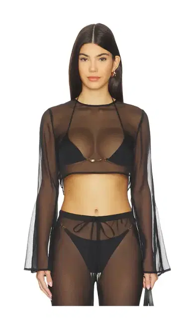 Shani Shemer Phoenix Crop Top | Thumbnail 1 Shani Shemer Phoenix Crop Top | Thumbnail 1