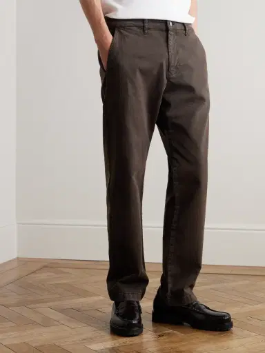 NN07 Aden 1923 Straight-Leg Organic Cotton-Blend Twill Chinos - Men | Thumbnail 3 NN07 Aden 1923 Straight-Leg Organic Cotton-Blend Twill Chinos - Men | Thumbnail 3