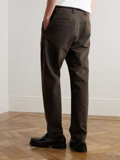 NN07 Aden 1923 Straight-Leg Organic Cotton-Blend Twill Chinos - Men | Thumbnail 4 NN07 Aden 1923 Straight-Leg Organic Cotton-Blend Twill Chinos - Men | Thumbnail 4