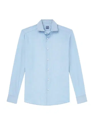 FEDELI Sean Cotton-Chambray Shirt - Men | Thumbnail 1 FEDELI Sean Cotton-Chambray Shirt - Men | Thumbnail 1