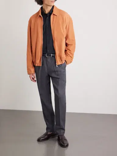Brunello Cucinelli Slim-Fit Pleated Linen Suit Trousers - Men | Thumbnail 2 Brunello Cucinelli Slim-Fit Pleated Linen Suit Trousers - Men | Thumbnail 2