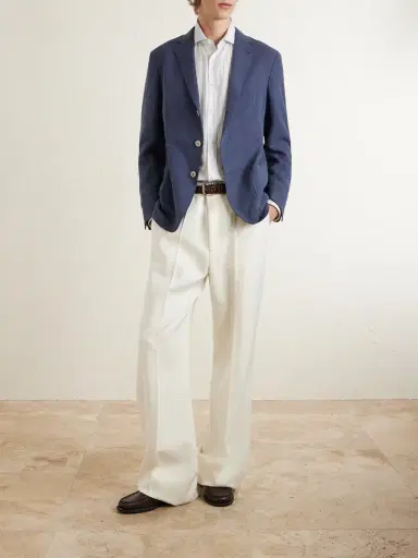 ELEVENTY Lyocell and Linen-Blend Suit Jacket - Men | Thumbnail 2 ELEVENTY Lyocell and Linen-Blend Suit Jacket - Men | Thumbnail 2