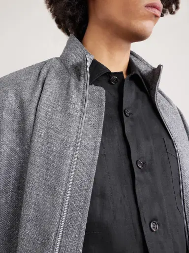 Brunello Cucinelli Linen Overshirt - Men | Thumbnail 5 Brunello Cucinelli Linen Overshirt - Men | Thumbnail 5