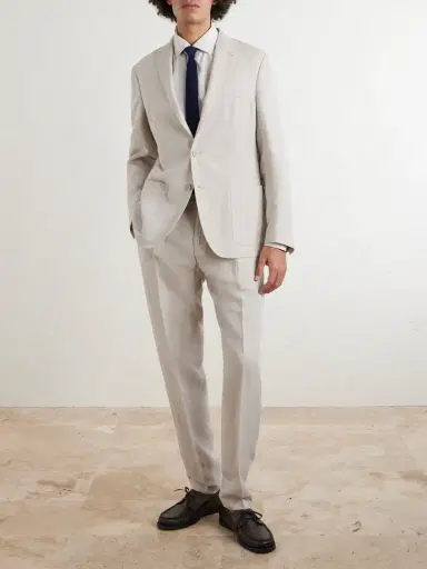 ELEVENTY Lyocell and Linen-Blend Suit Jacket - Men | Thumbnail 2 ELEVENTY Lyocell and Linen-Blend Suit Jacket - Men | Thumbnail 2