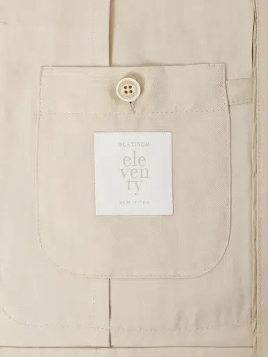ELEVENTY Lyocell and Linen-Blend Suit Jacket - Men | Thumbnail 5 ELEVENTY Lyocell and Linen-Blend Suit Jacket - Men | Thumbnail 5