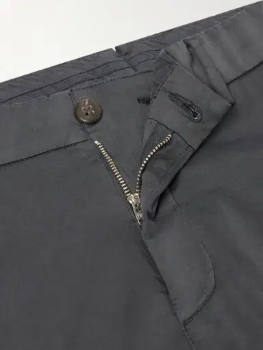 ELEVENTY Straight-Leg Pleated Stretch Cotton and Silk-Blend Trousers - Men | Thumbnail 6 ELEVENTY Straight-Leg Pleated Stretch Cotton and Silk-Blend Trousers - Men | Thumbnail 6