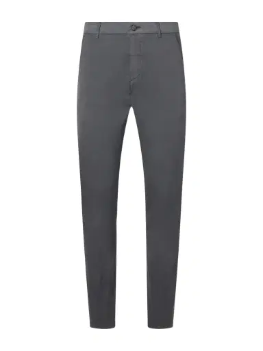 ELEVENTY Straight-Leg Pleated Stretch Cotton and Silk-Blend Trousers - Men | Thumbnail 1 ELEVENTY Straight-Leg Pleated Stretch Cotton and Silk-Blend Trousers - Men | Thumbnail 1