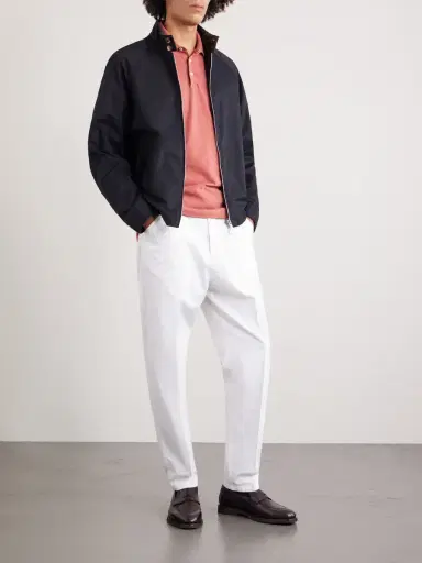 Brunello Cucinelli Slim-Fit Cotton-Piqué Polo Shirt - Men | Thumbnail 2 Brunello Cucinelli Slim-Fit Cotton-Piqué Polo Shirt - Men | Thumbnail 2