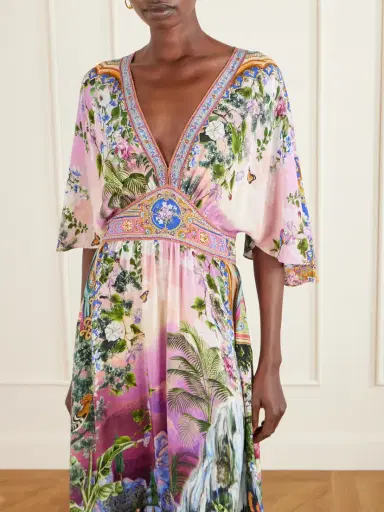Camilla Crystal-embellished Printed Silk Crepe De Chine Maxi Dress | Thumbnail 3 Camilla Crystal-embellished Printed Silk Crepe De Chine Maxi Dress | Thumbnail 3