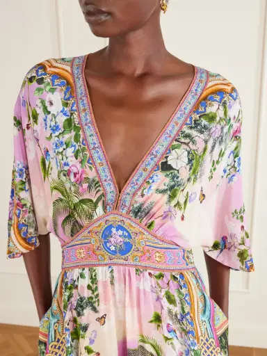 Camilla Crystal-embellished Printed Silk Crepe De Chine Maxi Dress | Thumbnail 5 Camilla Crystal-embellished Printed Silk Crepe De Chine Maxi Dress | Thumbnail 5