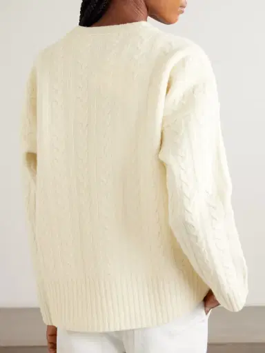 RÓHE Cable-knit Wool Sweater | Thumbnail 3 RÓHE Cable-knit Wool Sweater | Thumbnail 3