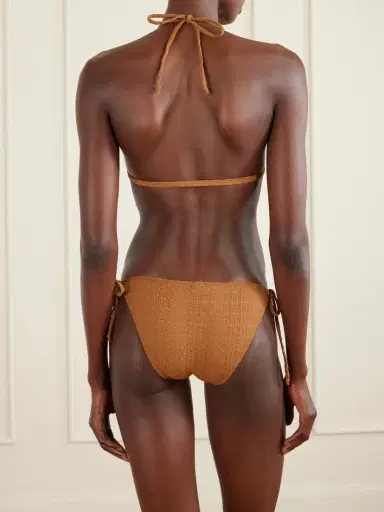 Lisa Marie Fernandez Seersucker Triangle Bikini | Thumbnail 3 Lisa Marie Fernandez Seersucker Triangle Bikini | Thumbnail 3
