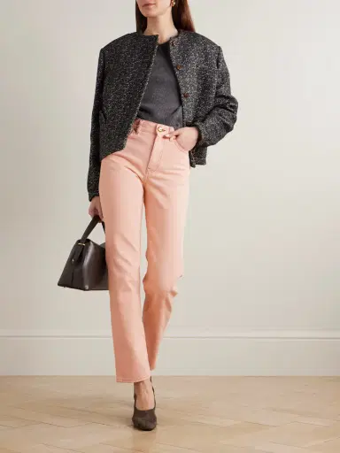 Blazé Milano Clapotis Paso Cropped High-rise Straight-leg Jeans | Thumbnail 2 Blazé Milano Clapotis Paso Cropped High-rise Straight-leg Jeans | Thumbnail 2