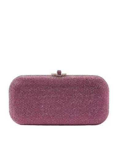 Judith Leiber Couture Long Slide Crystal-embellished Silver-tone Clutch | Thumbnail 1 Judith Leiber Couture Long Slide Crystal-embellished Silver-tone Clutch | Thumbnail 1