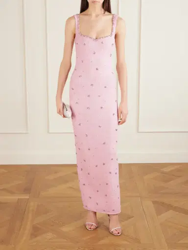 Clio Peppiatt Sophia Embellished Stretch-mesh Gown | Thumbnail 2 Clio Peppiatt Sophia Embellished Stretch-mesh Gown | Thumbnail 2