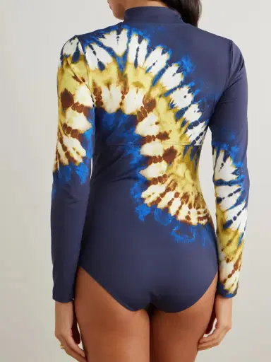 ALÉMAIS Martine Tie-dye Half-zip Swimsuit | Thumbnail 3 ALÉMAIS Martine Tie-dye Half-zip Swimsuit | Thumbnail 3