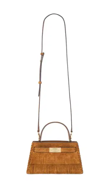 Tory Burch Lee Radziwill Fringe Mini Top Handle Bag | Thumbnail 1 Tory Burch Lee Radziwill Fringe Mini Top Handle Bag | Thumbnail 1