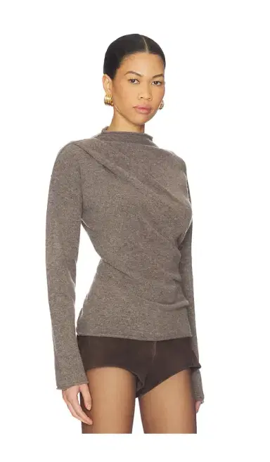 Helmut Lang Slouchy Crew Top | Thumbnail 2 Helmut Lang Slouchy Crew Top | Thumbnail 2