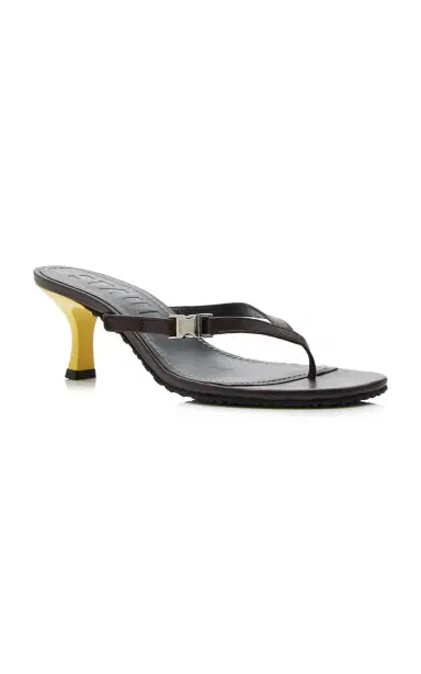 STAUD Flynn Leather Kitten Heels | Thumbnail 5 STAUD Flynn Leather Kitten Heels | Thumbnail 5