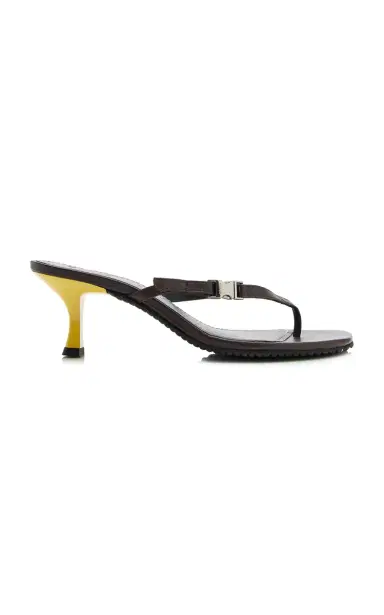 STAUD Flynn Leather Kitten Heels | Thumbnail 1 STAUD Flynn Leather Kitten Heels | Thumbnail 1