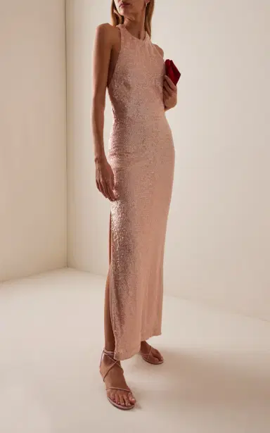 STAUD Bree Sequined Gown | Thumbnail 2 STAUD Bree Sequined Gown | Thumbnail 2