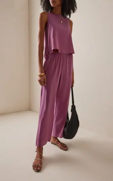 Asceno Sofia Silk Shell Top | Thumbnail 3 Asceno Sofia Silk Shell Top | Thumbnail 3