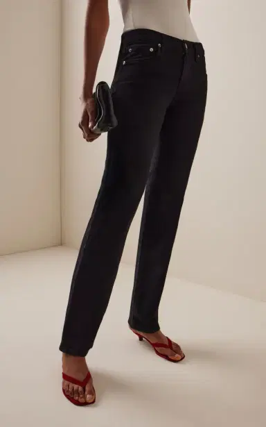 AGOLDE Stretch Low-Rise Slim Jeans | Thumbnail 3 AGOLDE Stretch Low-Rise Slim Jeans | Thumbnail 3