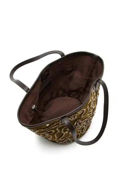 Staud Caro Embroidered Canvas Bucket Bag | Thumbnail 5 Staud Caro Embroidered Canvas Bucket Bag | Thumbnail 5