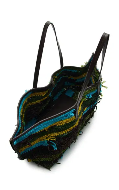 Staud Christos Large Braided Tote Bag | Thumbnail 5 Staud Christos Large Braided Tote Bag | Thumbnail 5