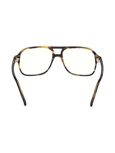 Tom Ford Men's 58MM Blue Block Aviator Eyeglasses - Brown | Thumbnail 5 Tom Ford Men's 58MM Blue Block Aviator Eyeglasses - Brown | Thumbnail 5