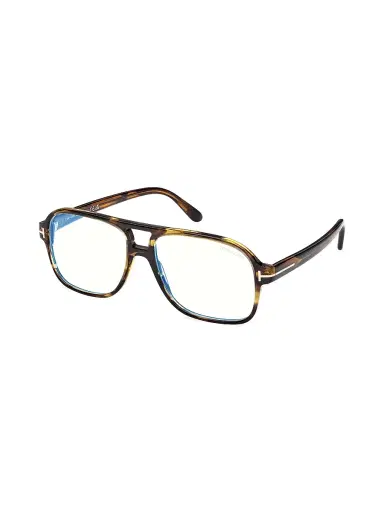 Tom Ford Men's 58MM Blue Block Aviator Eyeglasses - Brown | Thumbnail 1 Tom Ford Men's 58MM Blue Block Aviator Eyeglasses - Brown | Thumbnail 1